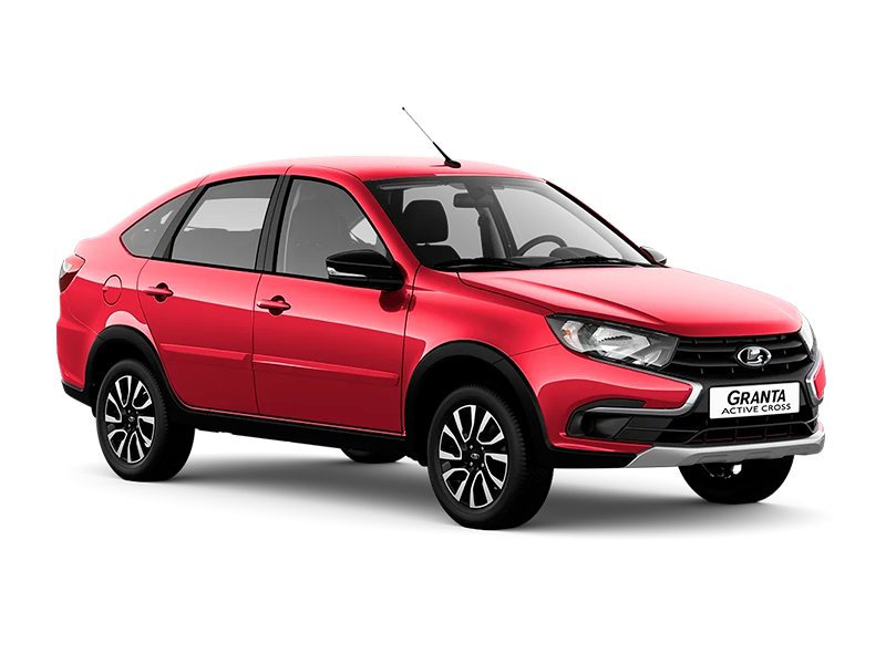 Купить Lada Granta Active Cross в Самаре - Бордовый "Фламенко" (181) - Металлик