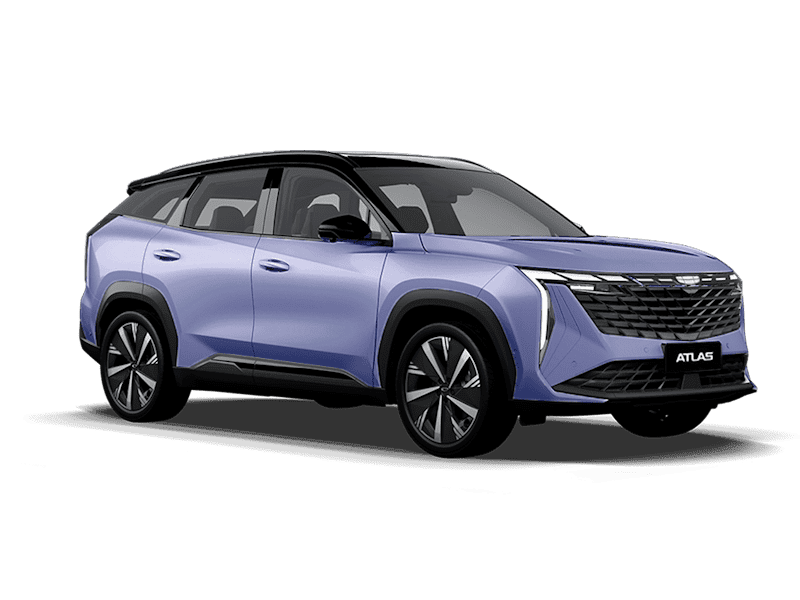 Купить Geely Atlas NEW в Самаре - Starry Blue / Серо-голубой металлик